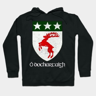 O'Doherty / Irish Vintage Style Crest Coat Of Arms Design Hoodie